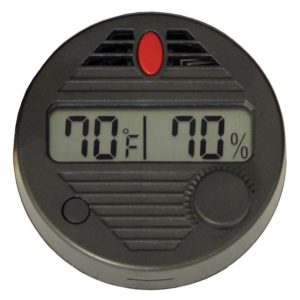 HygroSet II Round Digital Hygrometer for Humidors