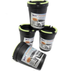 4 Pack Stub Out Glow in the Dark Cup-style Self-extinguishing Cigarette Ashtray